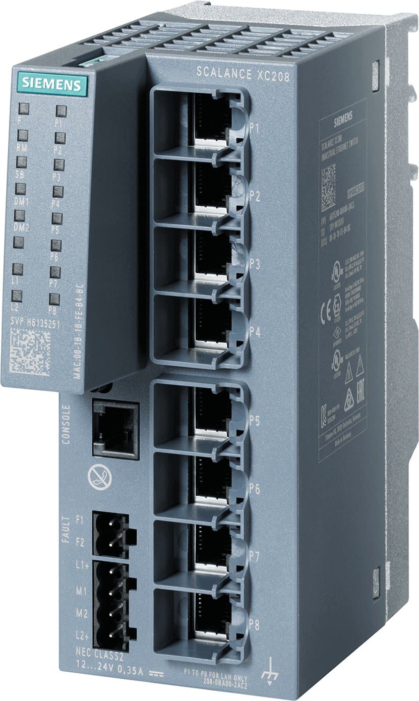 6GK5208-0BA00-2AC2 — фото SIEMENS | МТК