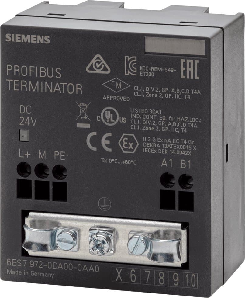 6ES7972-0DA00-0AA0 — фото SIEMENS | МТК